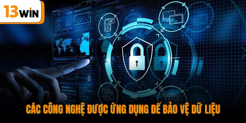 Các công nghệ được ứng dụng để bảo vệ dữ liệu.